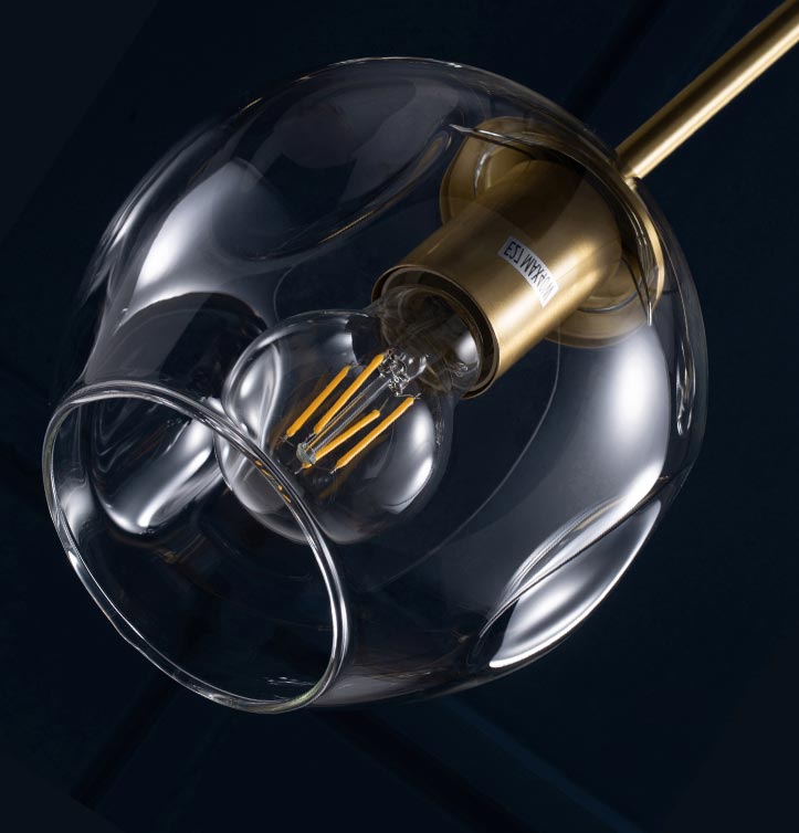 Đèn chùm trang trí Lindsey 8 bóng chao trong (LTCN191/8)