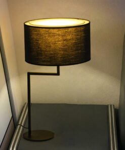 đèn để bàn hiện đại chụp vải