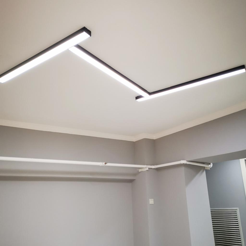 Đèn LED máng nhôm thả trần văn phòng LTCN216