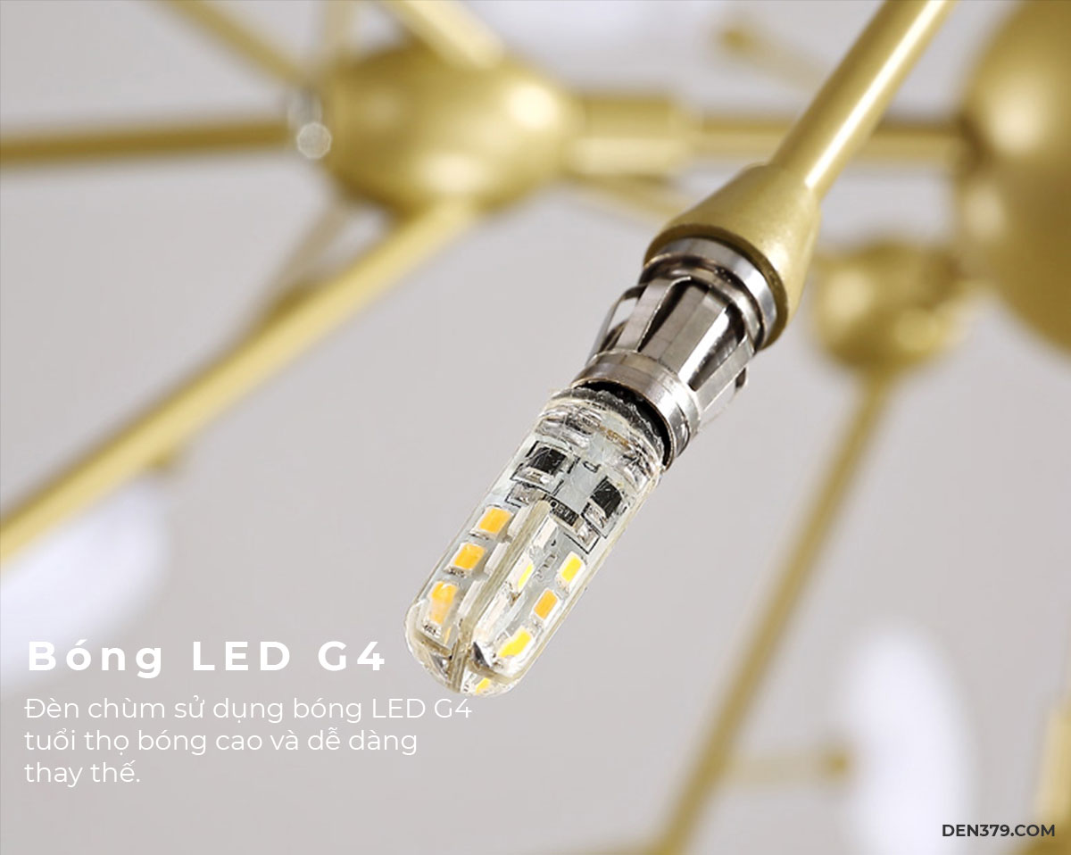 Đèn thả Hera hiện đại 45 lá TH852B/45