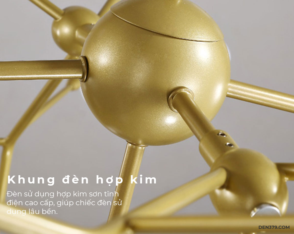 Đèn thả Hera hiện đại 45 lá TH852B/45