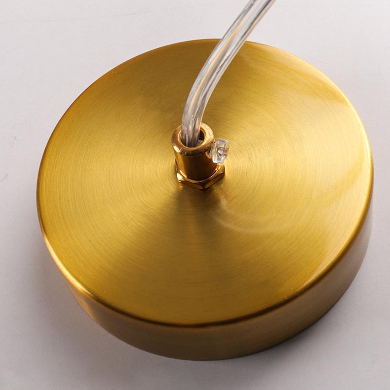 Đèn thả Ống bơ kim loại xi vàng cao cấp LT75007