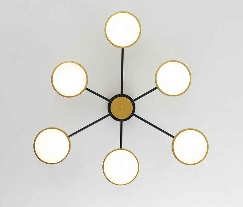 Đèn chùm phân tử hiện đại trang trí