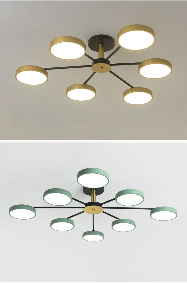 Đèn chùm phân tử hiện đại trang trí