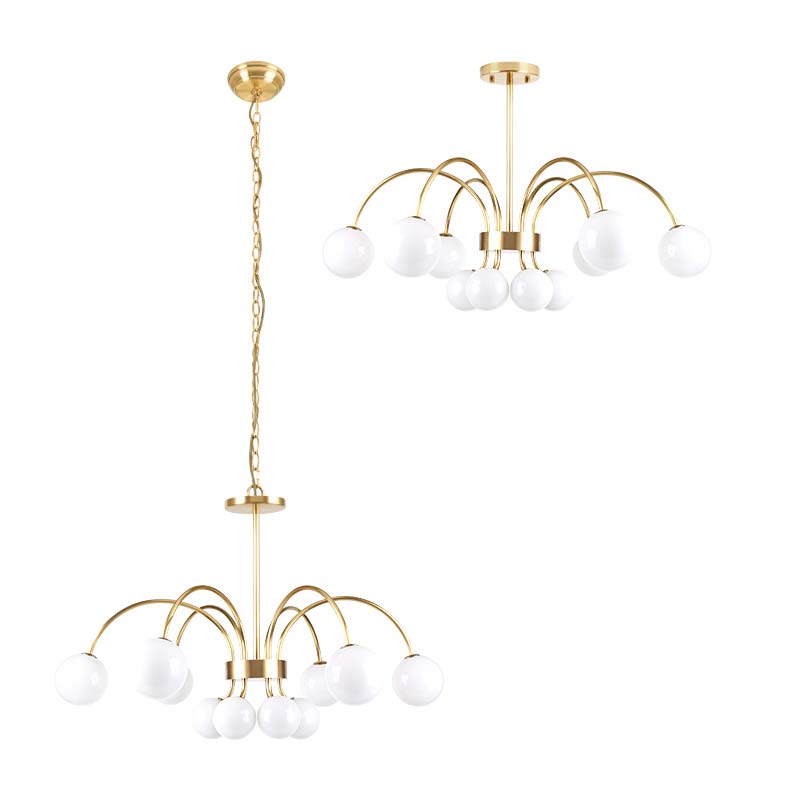 Đèn chùm trang trí thủy tinh KCA151