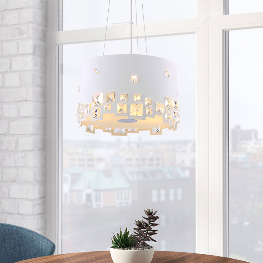 Đèn thả trang trí pha lê D3044