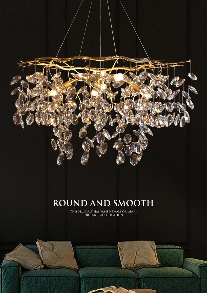 Đèn thả pha lê cao cấp AU1517