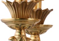 Đèn chùm cổ điển 8 tay chao đá ngọc VS1458