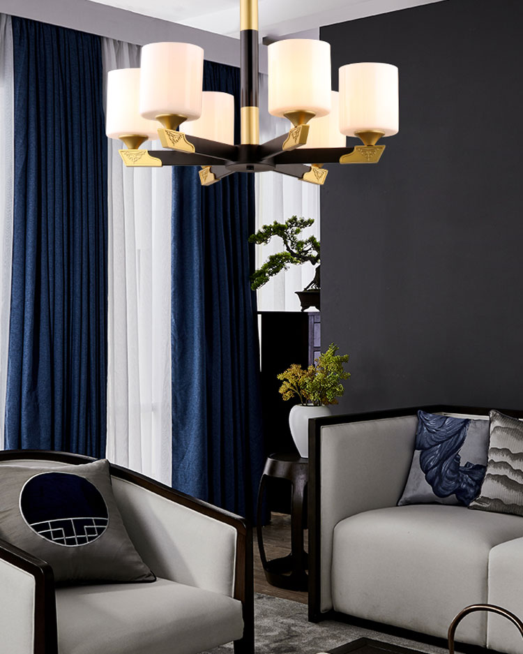 Đèn chùm thủy tinh tân cổ điển VS21589