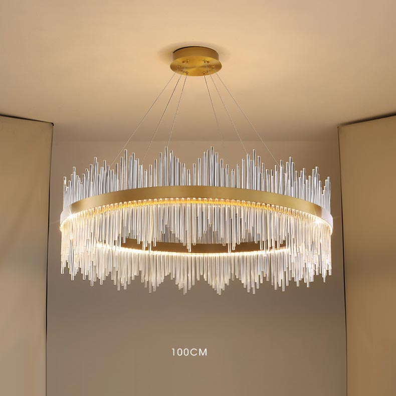 đèn chùm pha lê cao cấp hiện đại