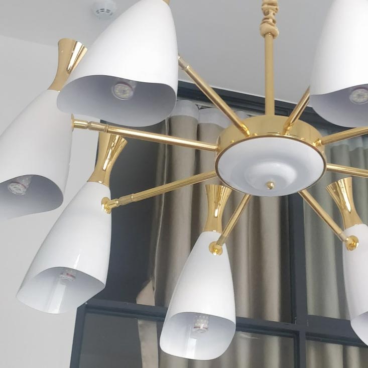 Đèn chùm 12 bóng trang trí hiện đại VR8064/12