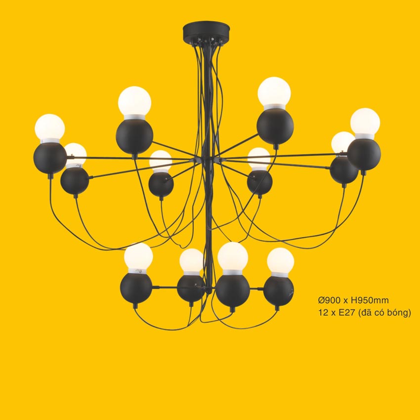 Đèn chùm trang trí hiện đại VR8286/12