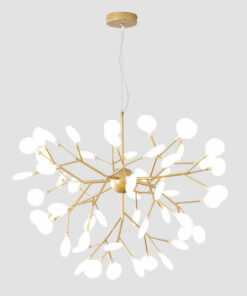 VIRGO V198/45 | Đèn thả Hera trang trí lá thủy tinh 45 bóng