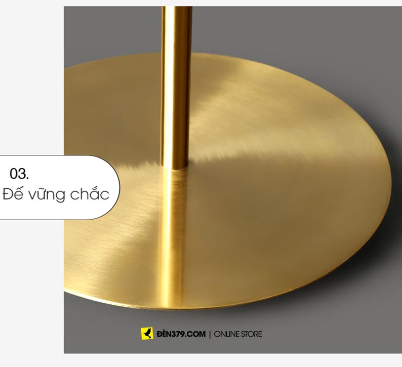 VIRGO V6765F | Đèn cây để sàn 6 bóng cao cấp