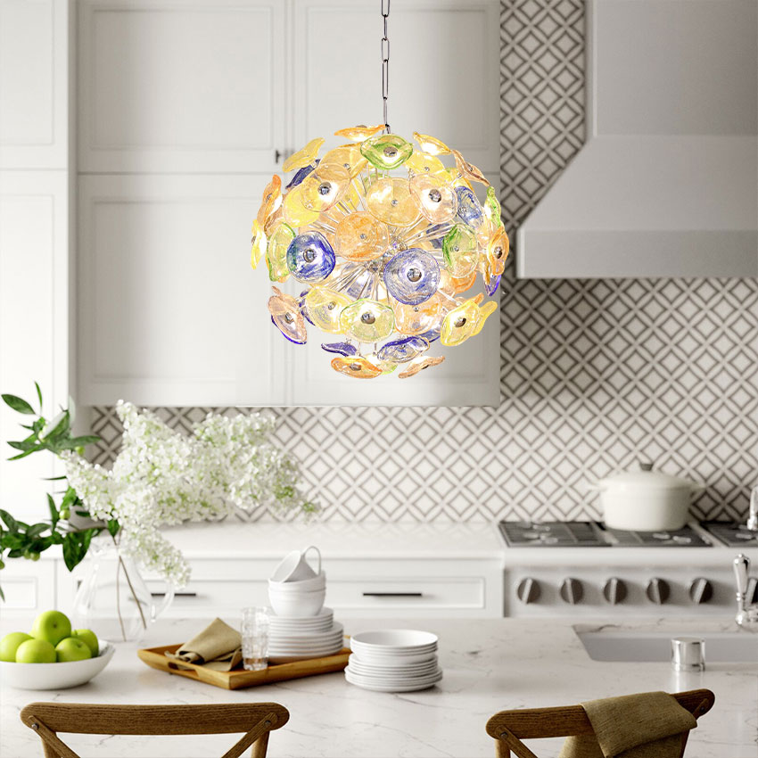 Đèn thả thủy tinh cao cấp D3080