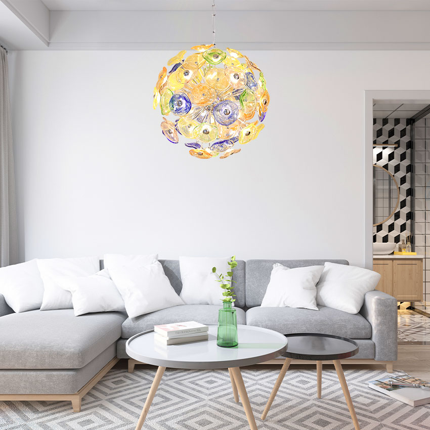 Đèn thả thủy tinh cao cấp D3080