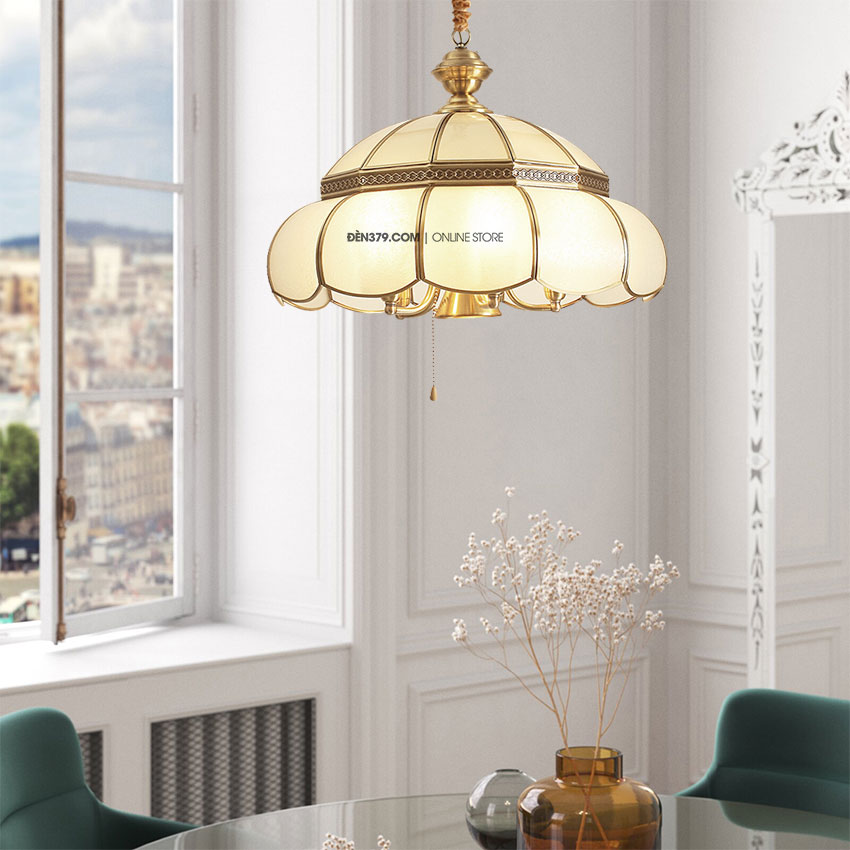 Đèn thả đồng trang trí D3102