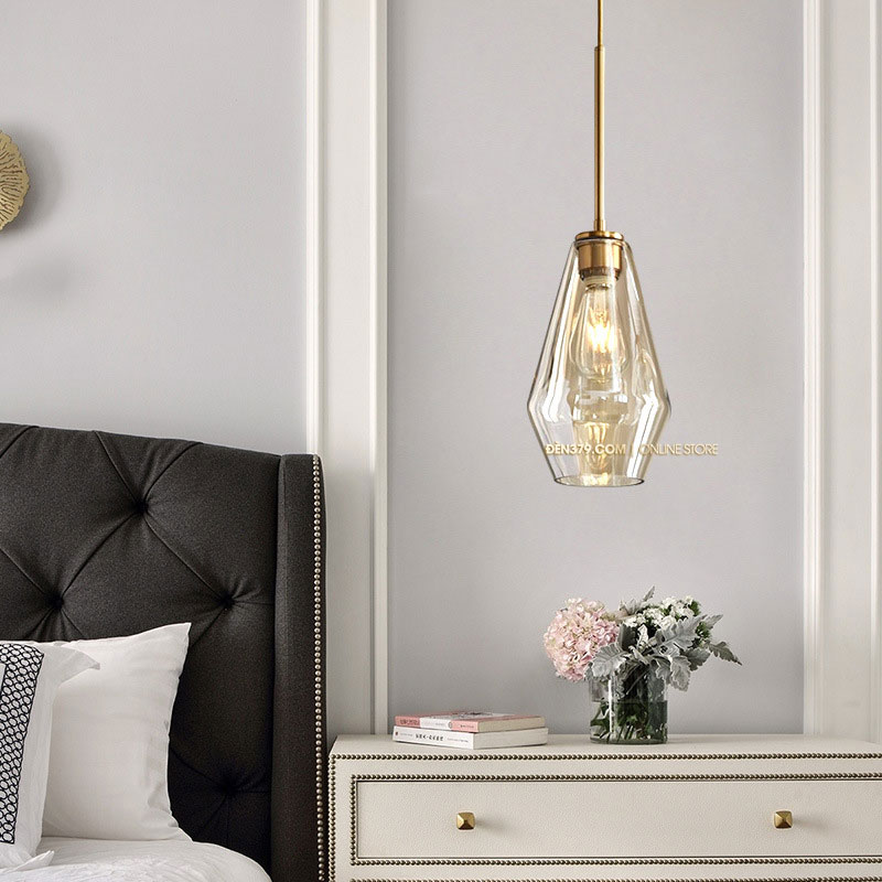 Đèn thả thủy tinh trang trí cao cấp D3106