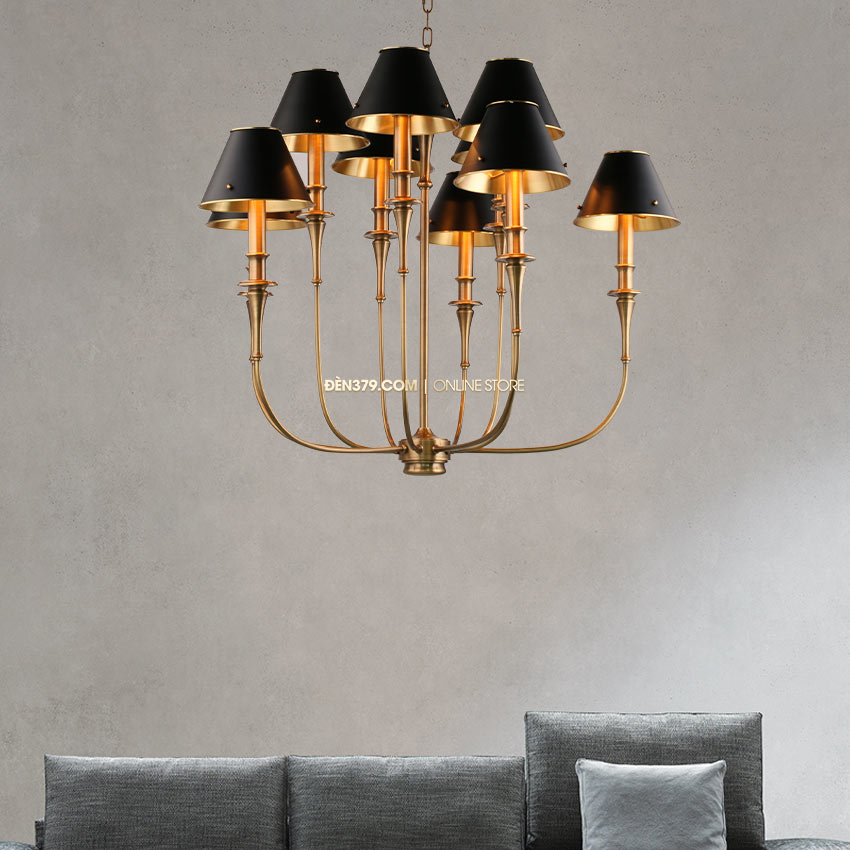 Đèn chùm trang trí 10 tay S259