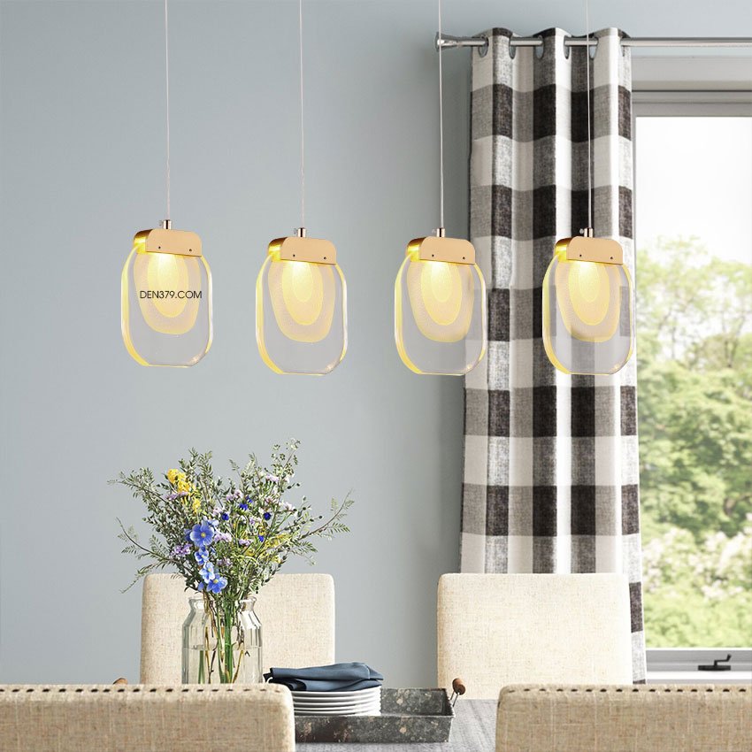 Đèn thả trang trí pha lê cao cấp D3059