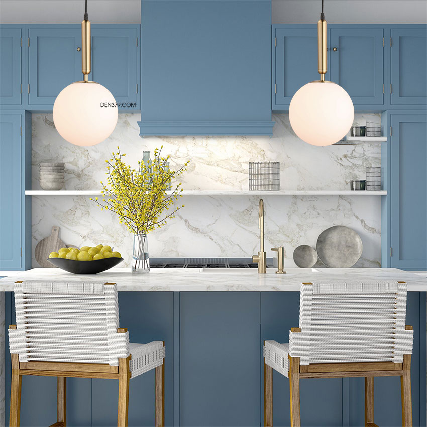 Đèn thả trang trí thủy tinh hiện đại D3062