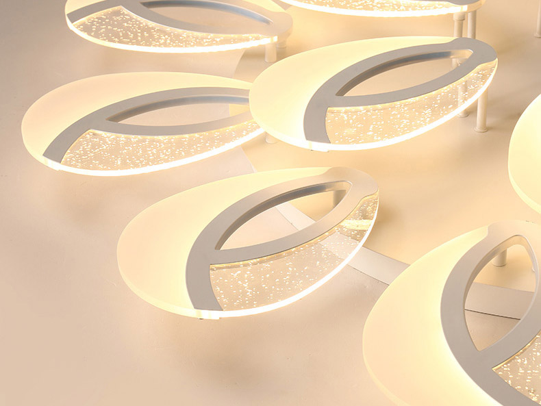 Đèn LED ốp trần 12 cánh bọt nước S261