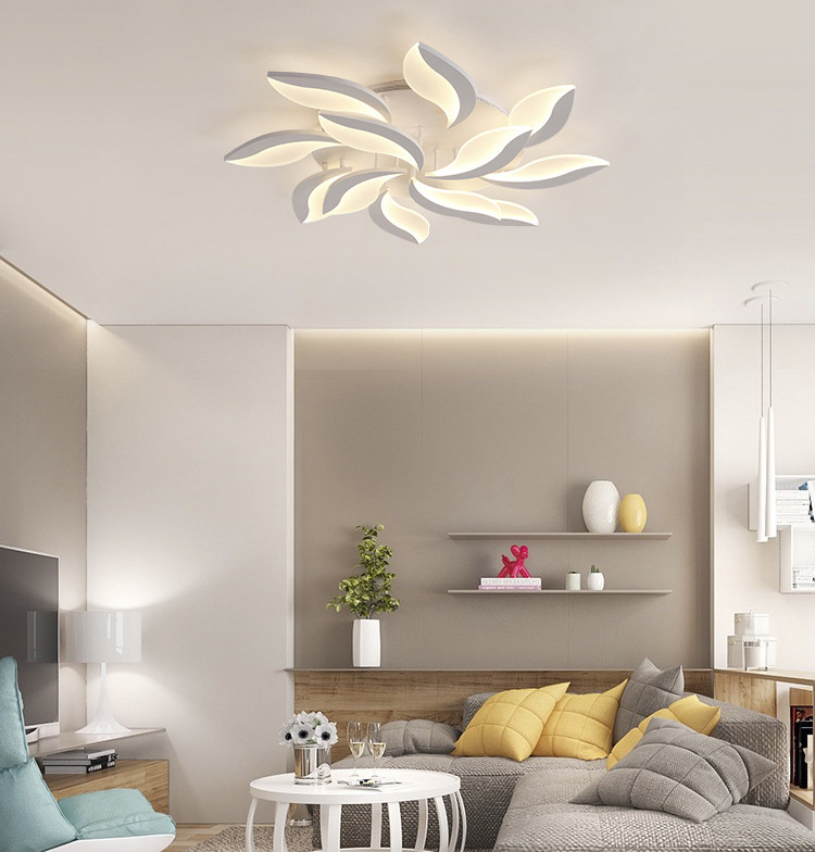 Đèn LED ốp trần trang trí chong chóng 12 cánh C264