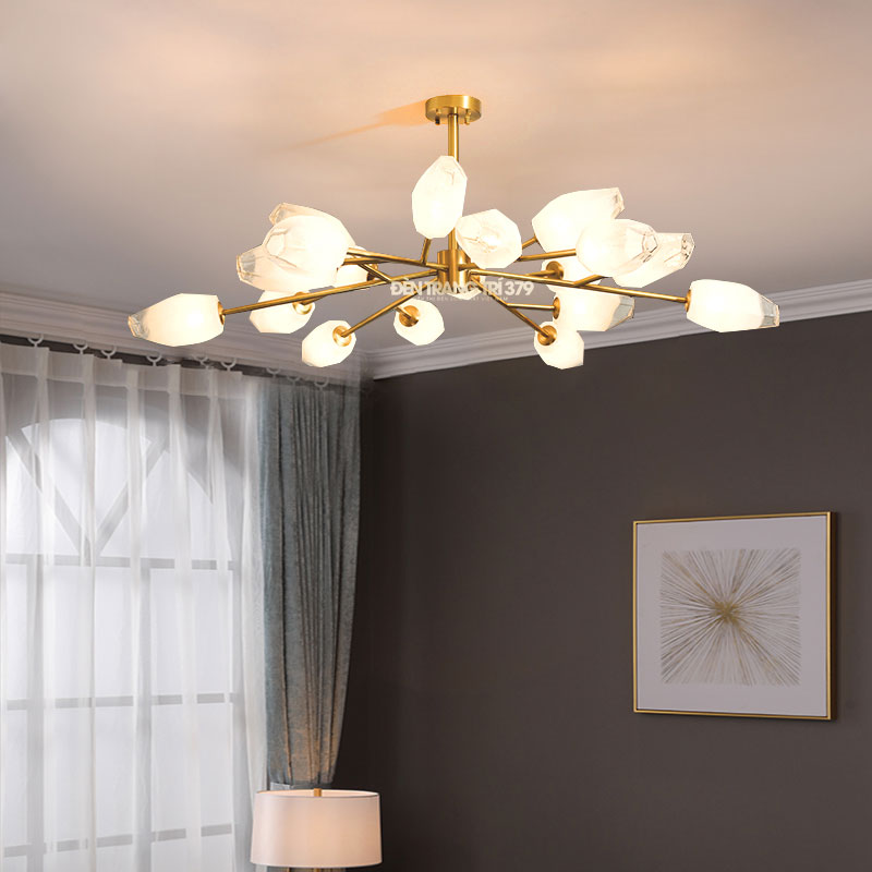 Đèn chùm trang trí thủy tinh cao cấp S387
