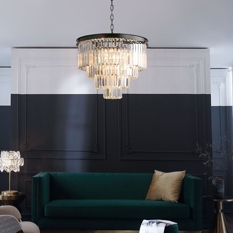 Đèn chùm trang trí pha lê hiện đại D3195