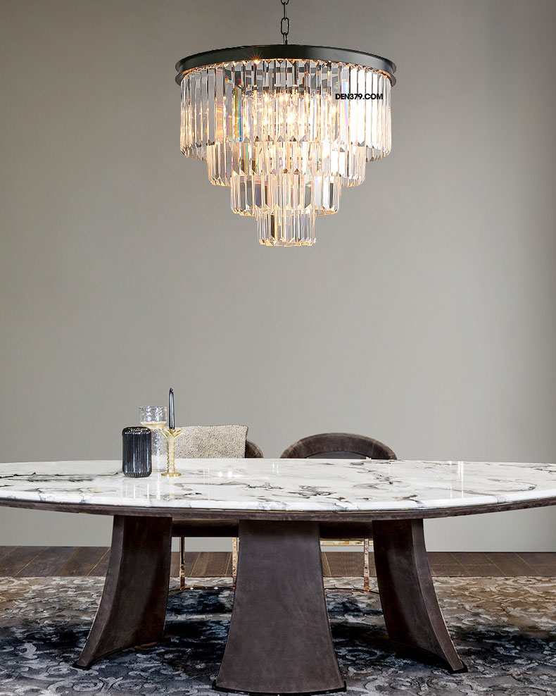 Đèn chùm trang trí pha lê hiện đại D3195