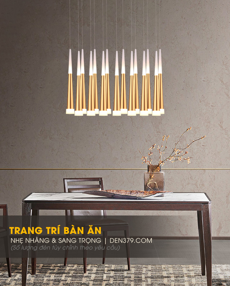 Đèn thả trang trí sao băng D3200