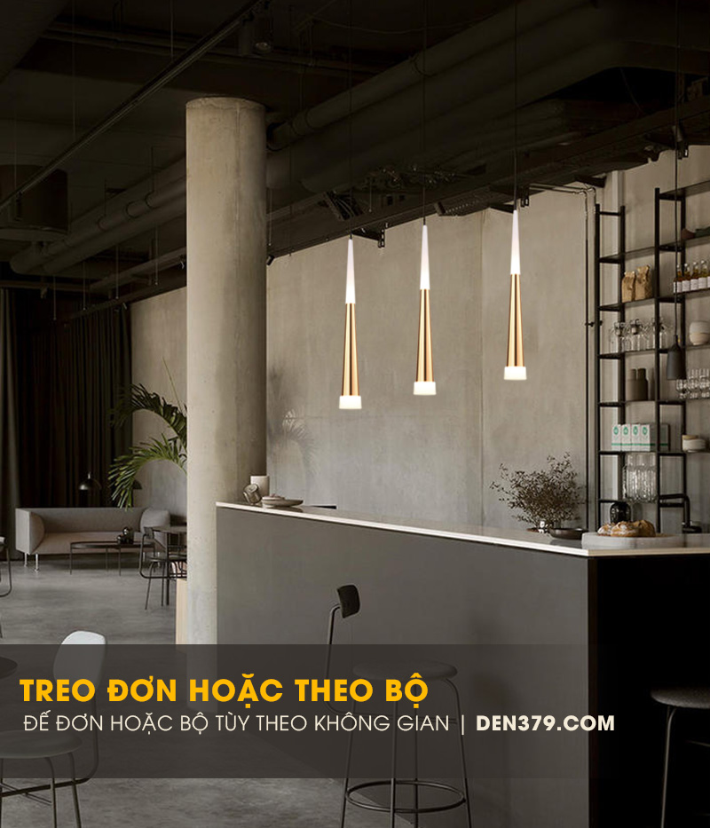 Đèn thả trang trí sao băng D3200