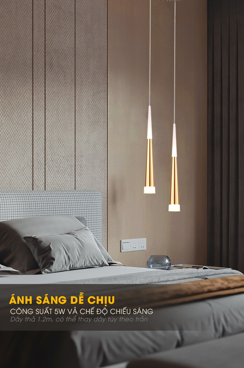 Đèn thả trang trí sao băng D3200