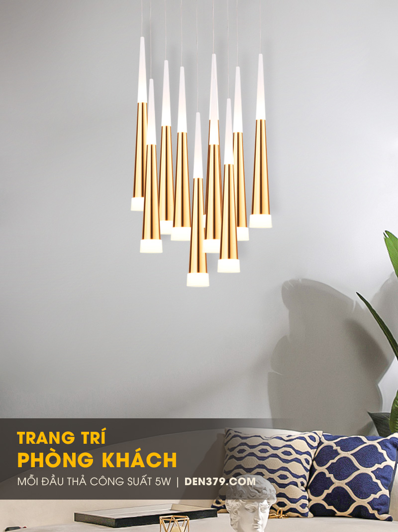 Đèn thả trang trí sao băng D3200