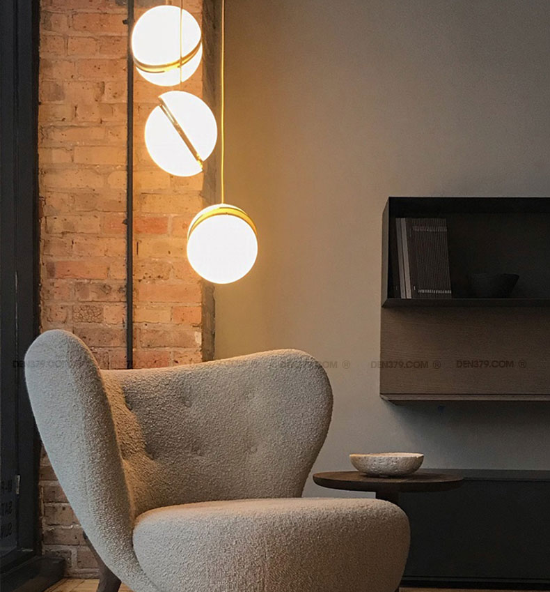 đèn thả trang trí phòng khách