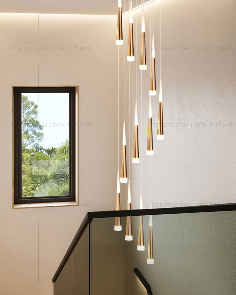 Đèn thả thông tầng cầu thang DK8004T