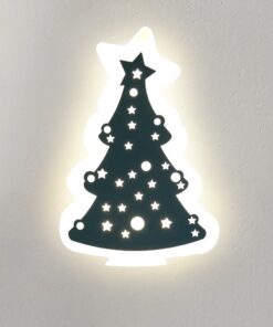 Đèn LED dán tường tranh Cây Thông