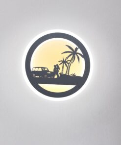 đèn led dán tường Tình Nhân