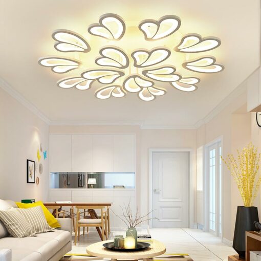 Đèn mâm LED ốp trần Cánh Bướm