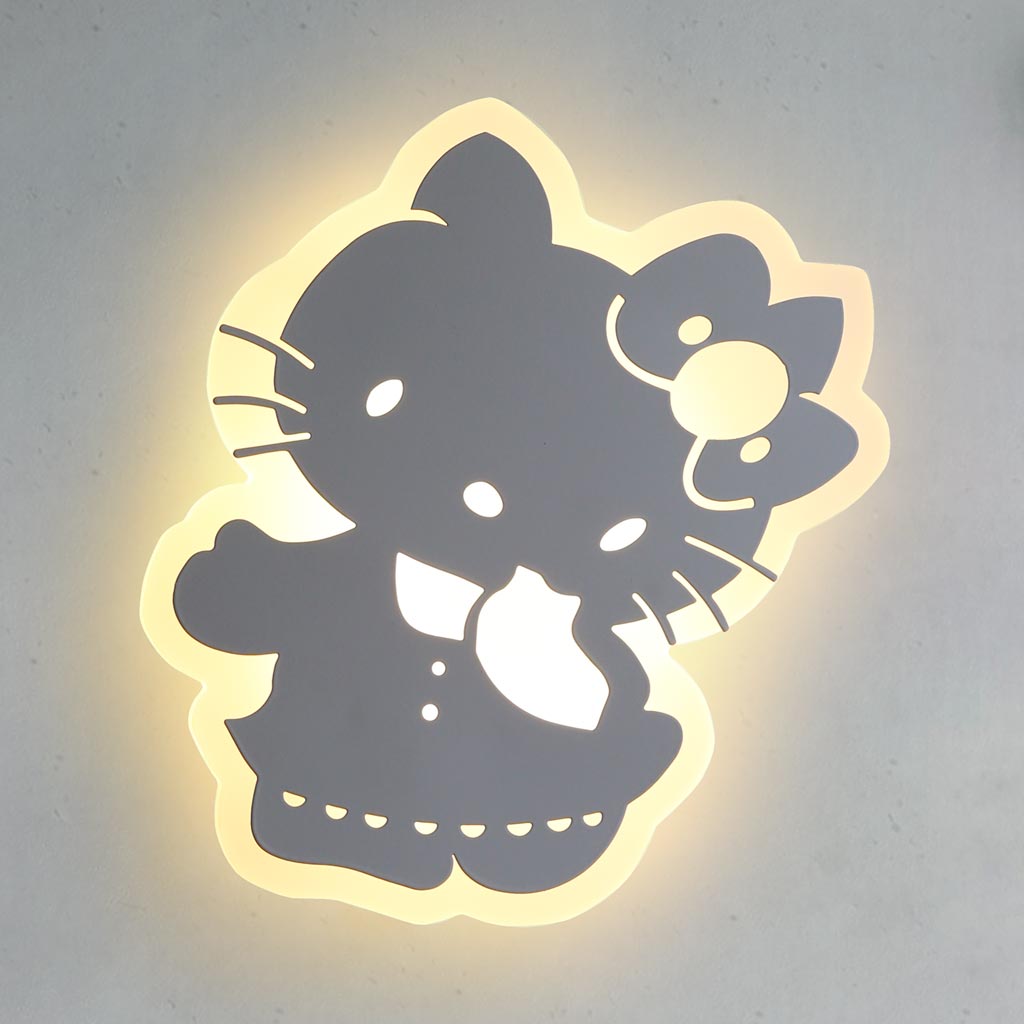 Đèn LED dán tường Hello Kitty