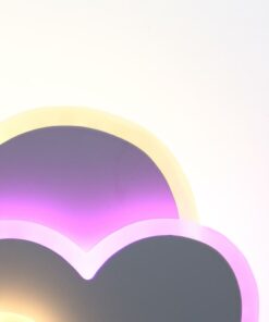 đèn led gắn tường trái tim