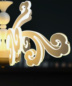 Đèn chùm LED Đám Mây