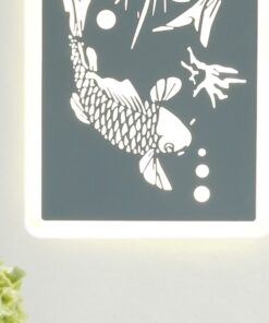 Đèn LED dán tường tranh Cá Chép