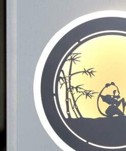 Đèn LED dán tường Gấu Trúc