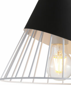 đèn thả trang trí bằng nhôm gỗ