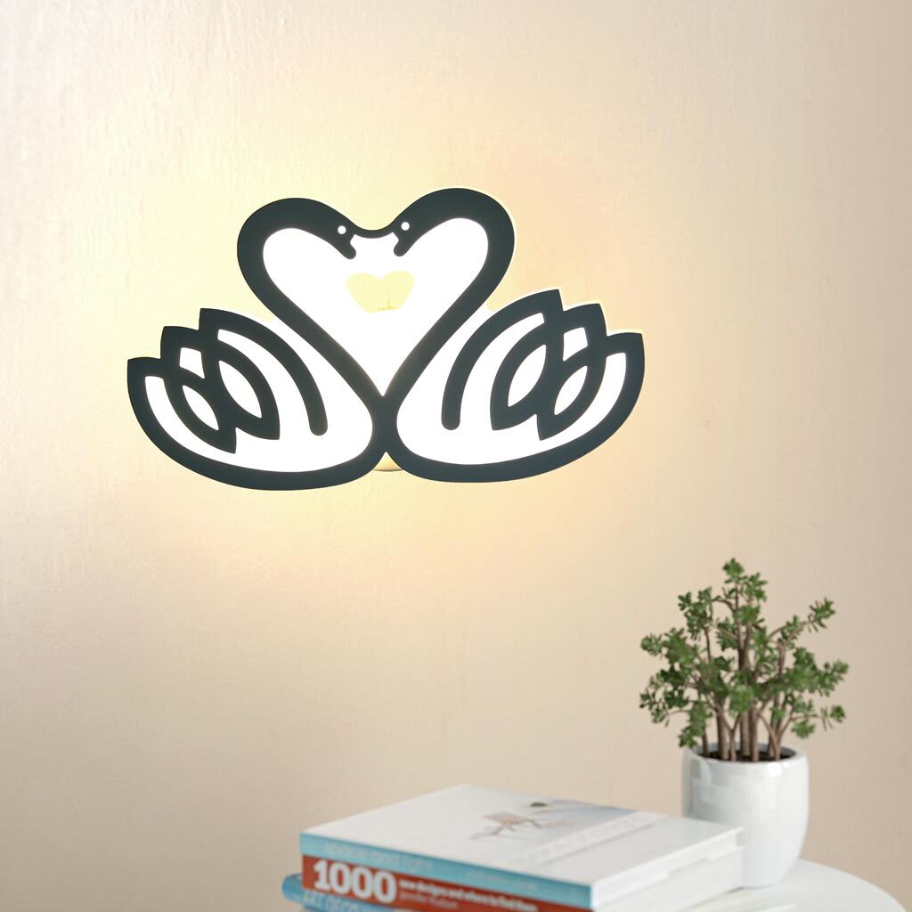 Đèn LED dán tường Đôi Thiên Nga