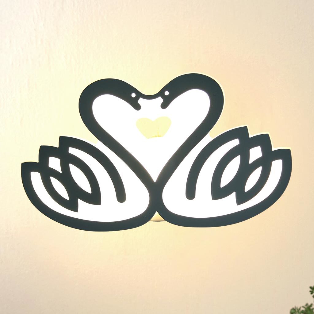 Đèn LED dán tường Đôi Thiên Nga