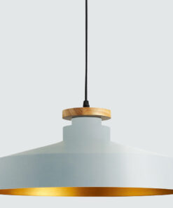 đèn thả bàn ăn màu trắng đơn giản hiện đại