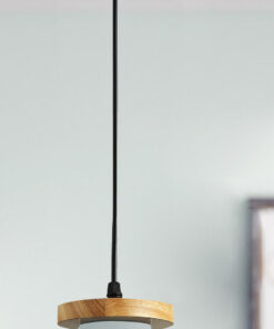 đèn thả bàn ăn màu trắng đơn giản hiện đại