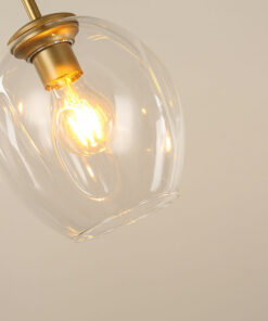 Đèn chùm chao thủy tinh hiện đại